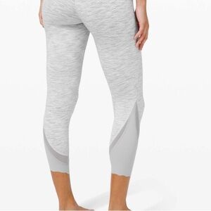Lululemon Wunder Under Crop Scalloped